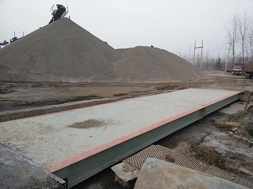 砂石廠120噸電子汽車衡