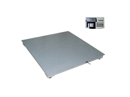 5噸帶打印電子地秤 1*1米電子地磅秤價格