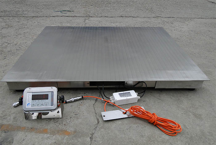2噸防爆電子地磅配置 兩噸防爆地秤1*1米報價