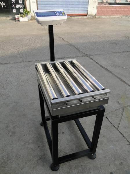 滾輪式電子秤可打印 流水線電子輥筒秤